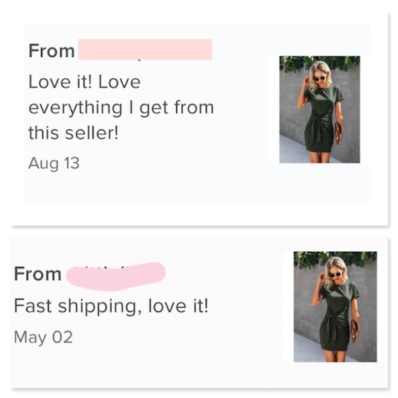 Army Green Front Tie Short Tee Shirt Dress - Picture 7 of 11